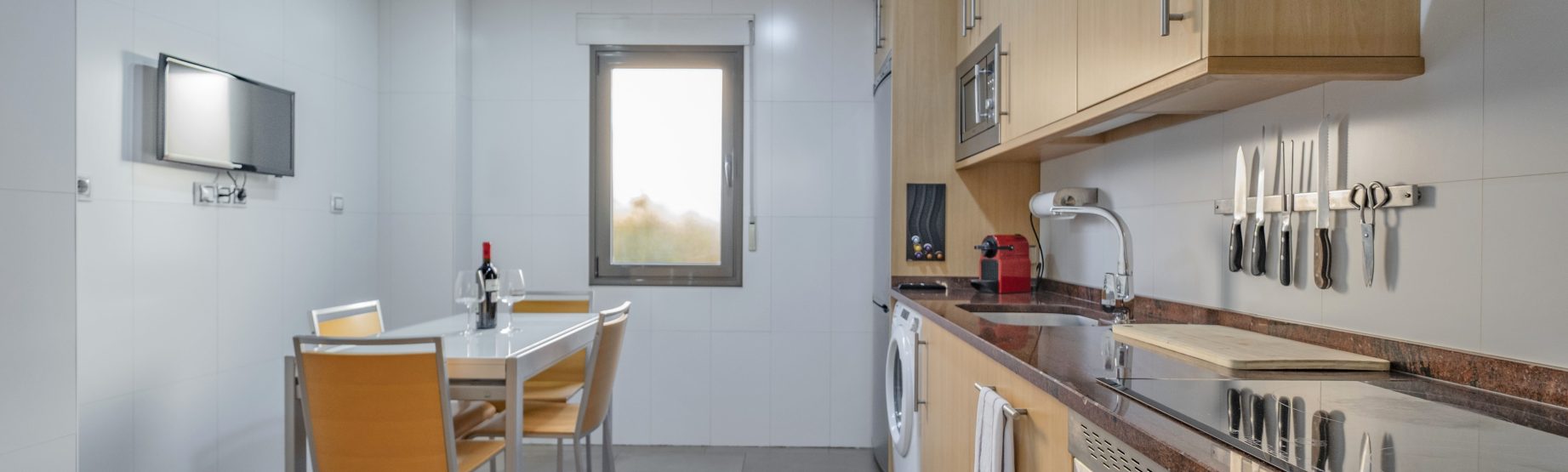 Living room with a perfect view